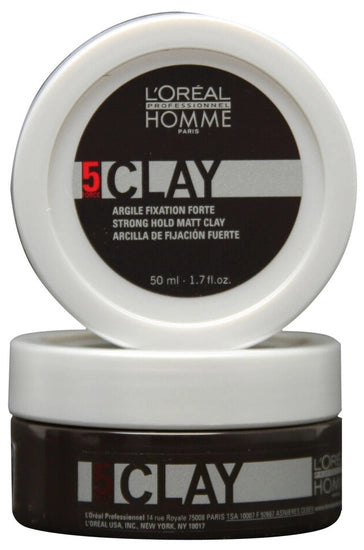 L'Oreal Homme 5 Clay Strong Hold Clay