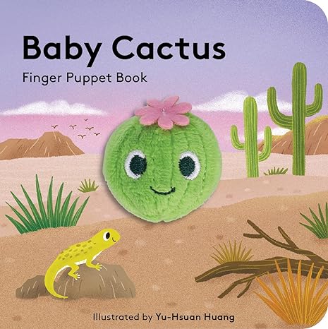 Baby Cactus Finger Puppet Book
