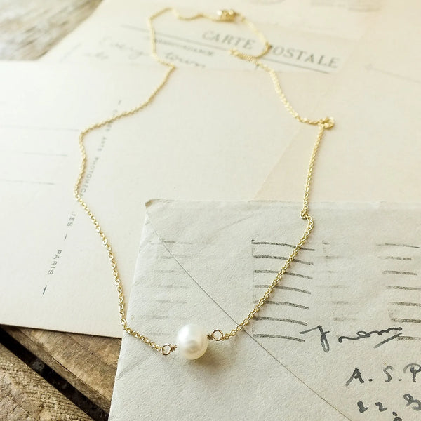 Becoming SIMPLE PLEASURES PEARL NECKLACE