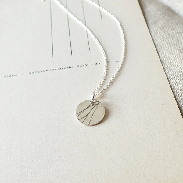Becoming RIVER NECKLACE SILVER