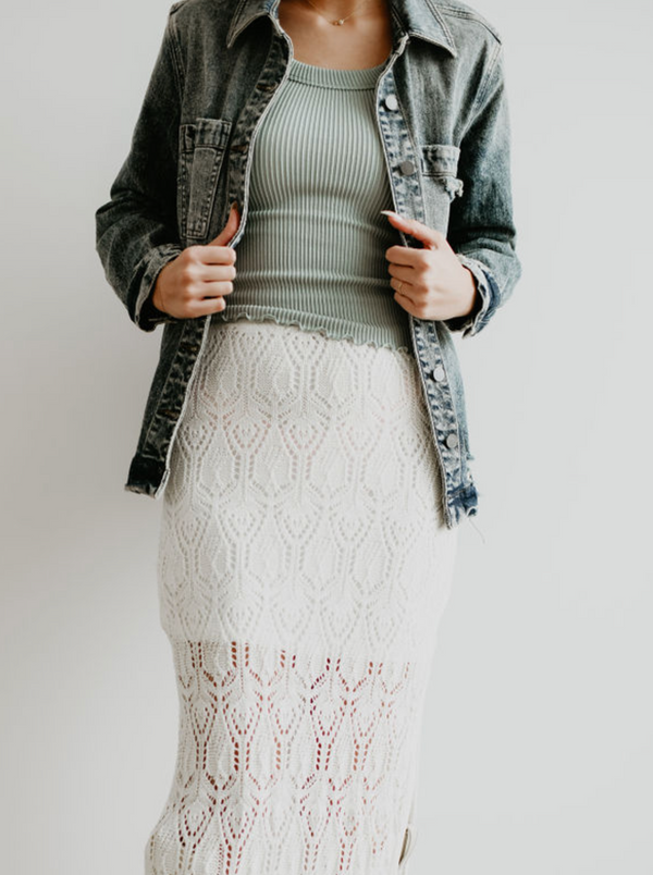 The Jane Knit Pencil Skirt