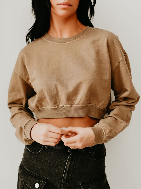 The Hollie Cropped Sweatshirt