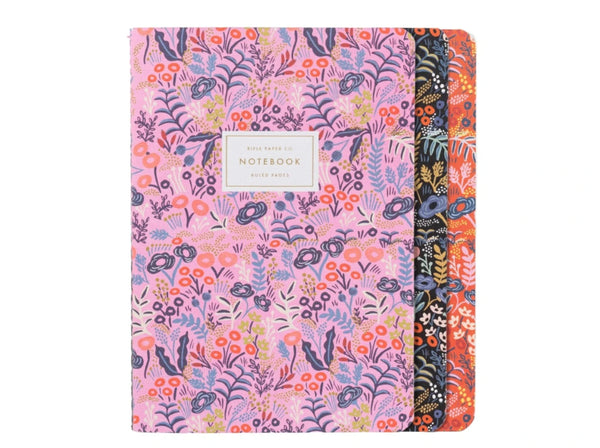 Rifle Paper Co. Tapestry Stitched Notebook Set