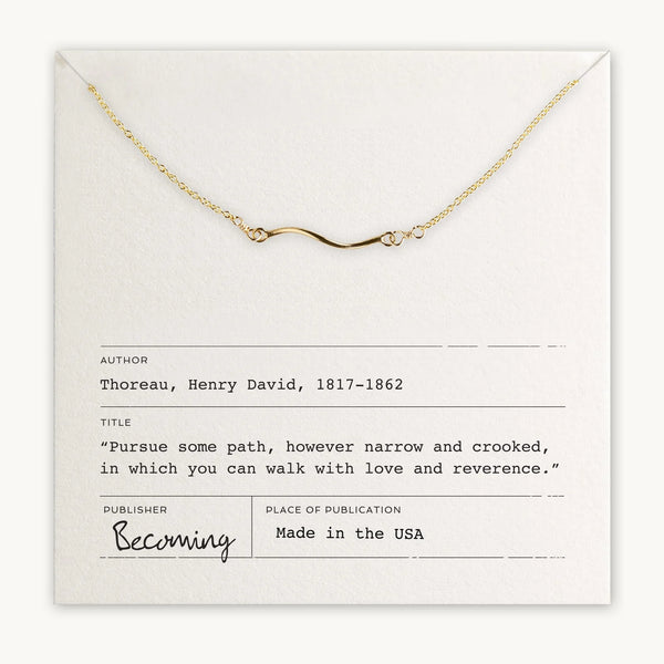 Becoming PATH NECKLACE