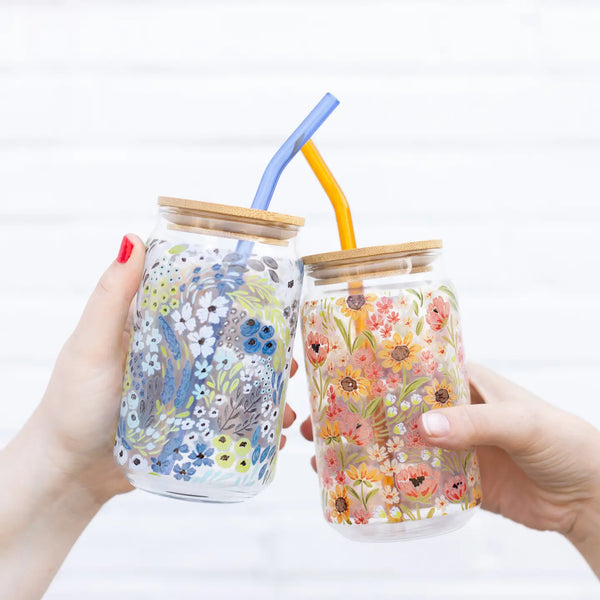 Elyse Breanne Design 16 oz. Glass Can