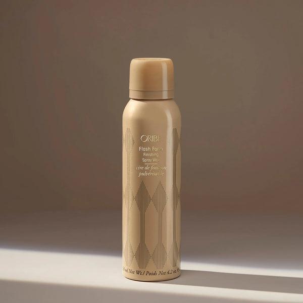 Oribe Flash Form Finishing Spray Wax – ultra‑fine spray wax mist that delivers airy, buildable texture, separation, and light sheen with humidity‑resistant hold.