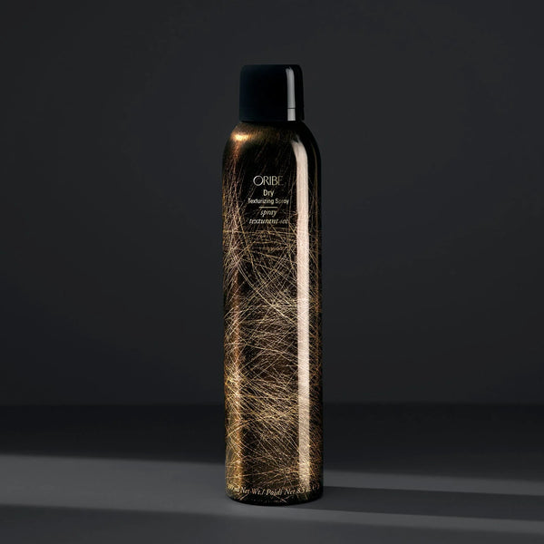 Oribe Dry Texturizing Spray – invisible dry hair spray for instant volume, texture, and oil absorption, luxury styling product for all hair types.