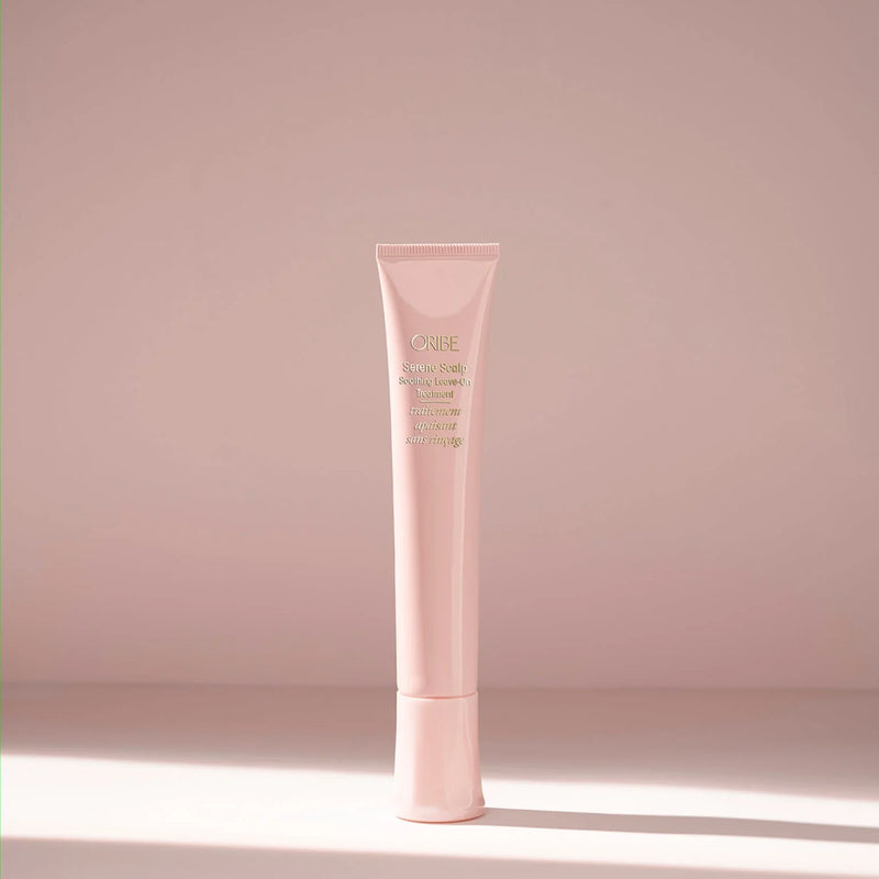 Oribe Serene Scalp Soothing Leave-On Treatment – calming scalp treatment for irritation, dryness, and itch relief.