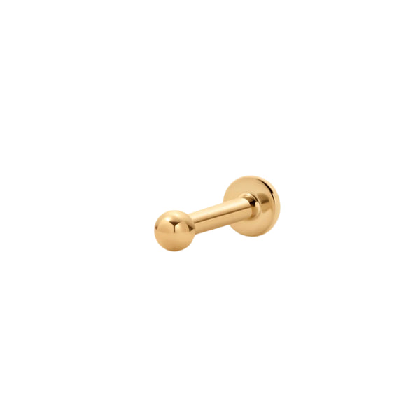 Made By Mary 14k Single Stud Earring (Flat Back)