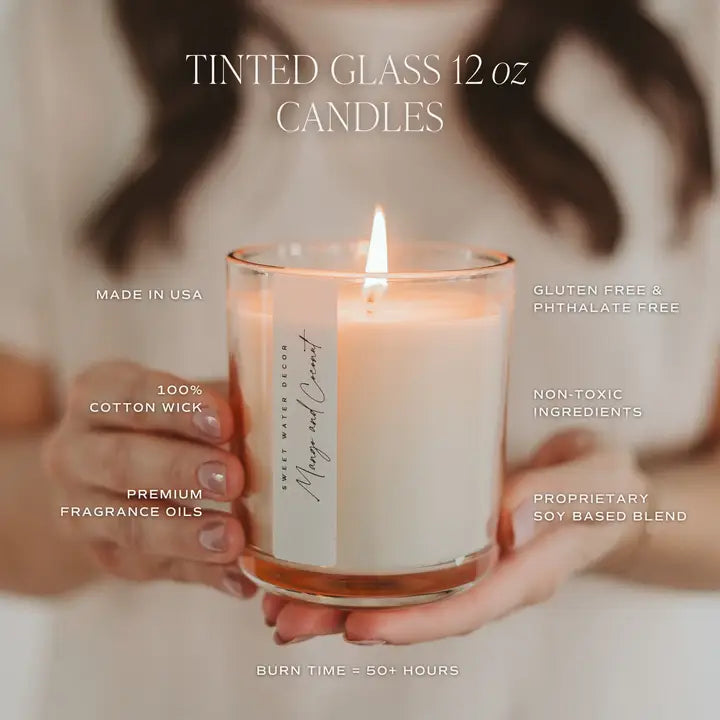 Sweet Water Decor Mango and Coconut 12 oz Candle