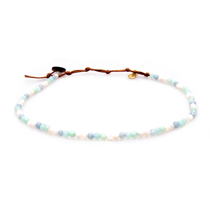 Lotus & Luna 4mm Healing Necklace