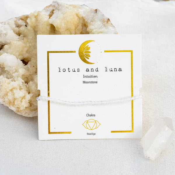Lotus & Luna 3mm Healing Bracelet