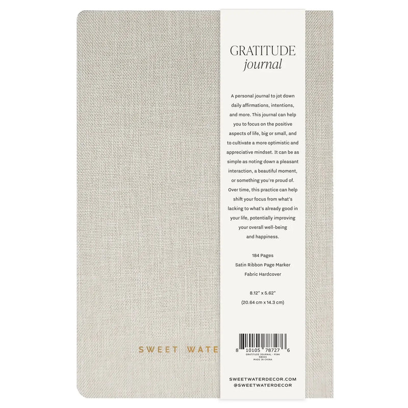 Sweet Water Decor Prompted Journal- Gratitude