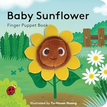 Baby Sunflower Finger Puppet Book