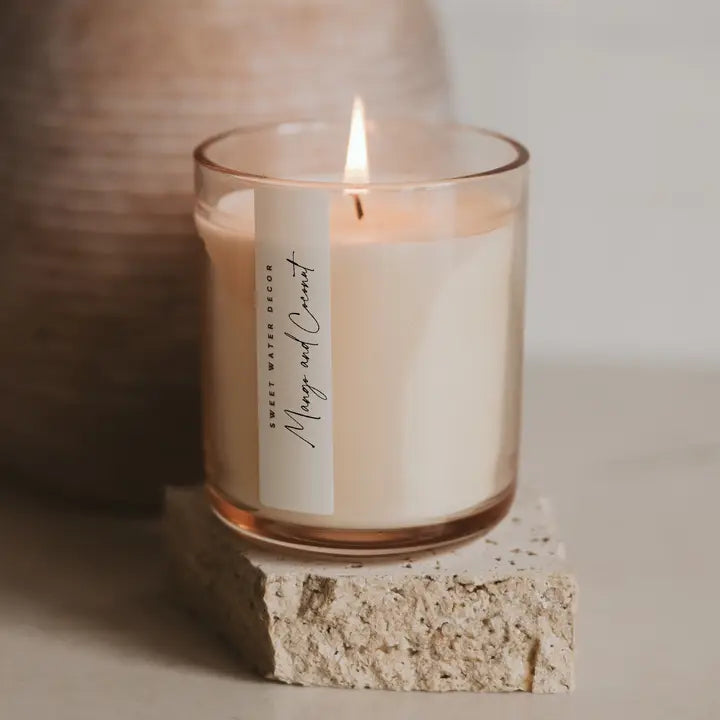 Sweet Water Decor Mango and Coconut 12 oz Candle