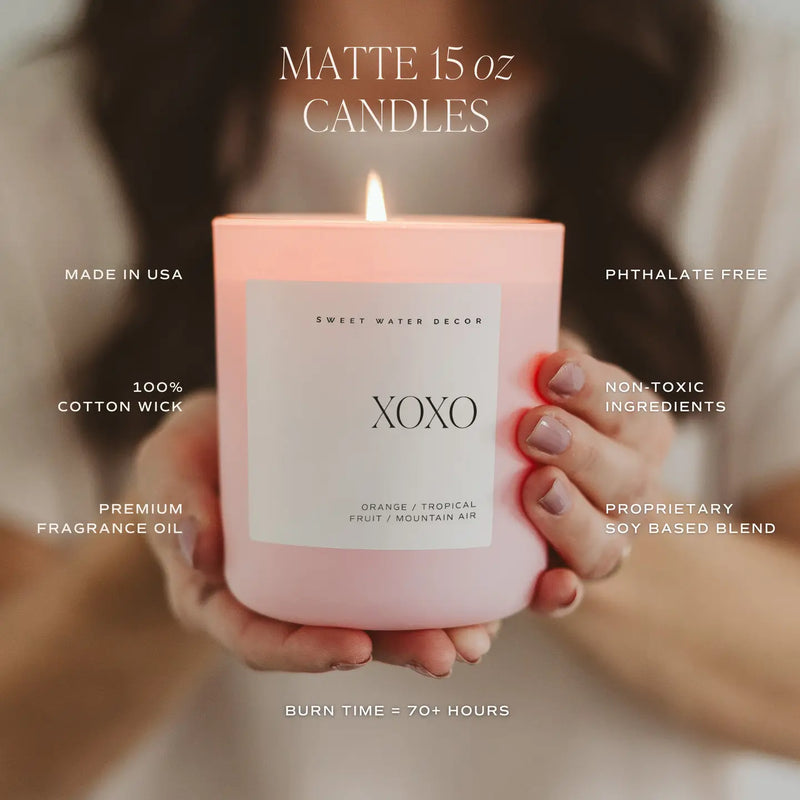 Sweet Water Decor Best Mom Ever 15 oz Soy Candle, Matte Jar