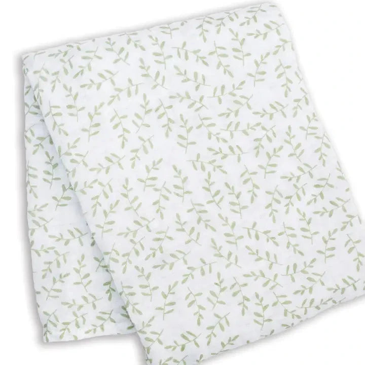 lulujo Muslin Cotton Single Swaddle Blanket - Large