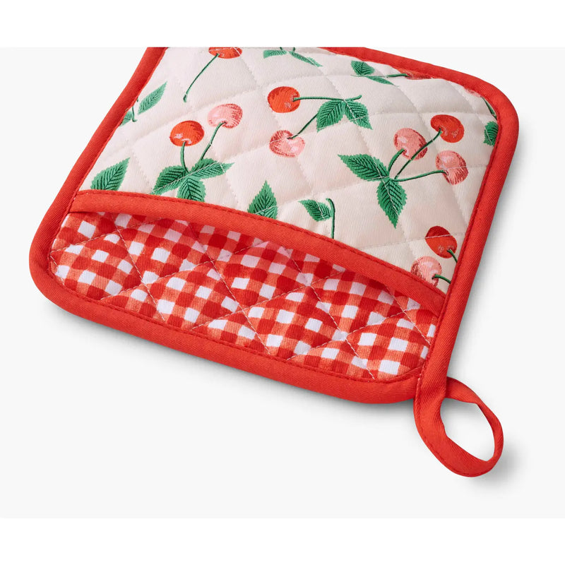 Rifle Paper Co. Cherries Pot Holder