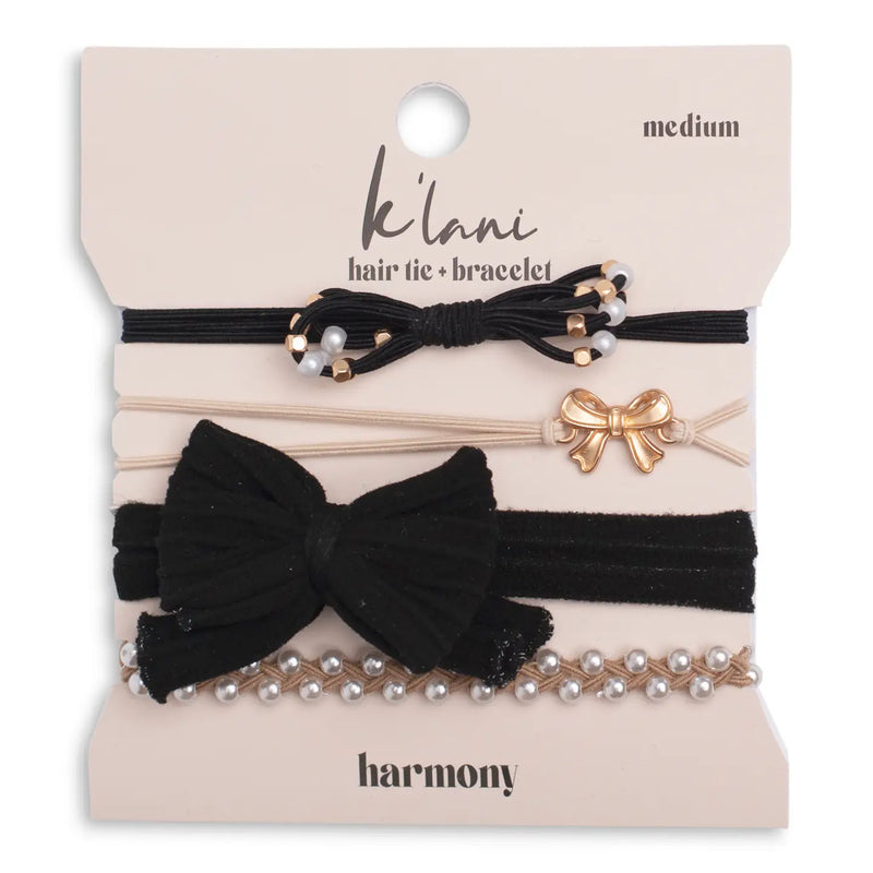 K'lani Hair Tie & Bracelet- Harmony