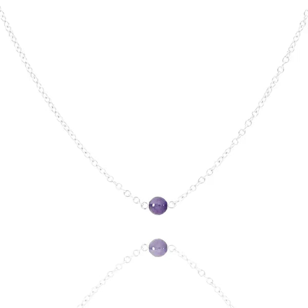 maemae Amethyst Intuition Stone Necklace