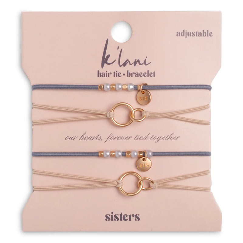 K'lani Sisters Sharable Hair Tie Bracelets