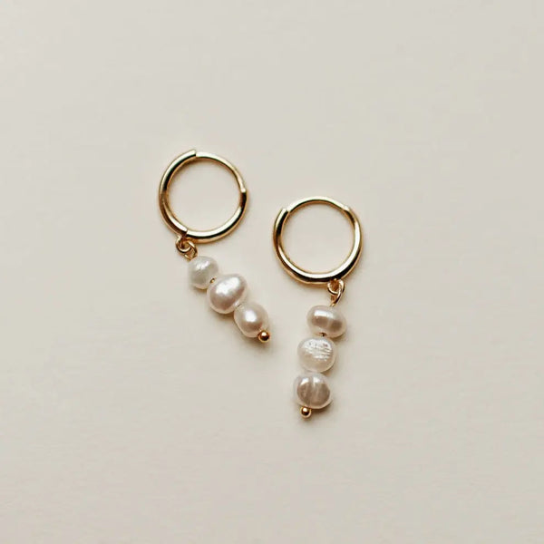Mauve Jewelry Catalina Pearl Earrings
