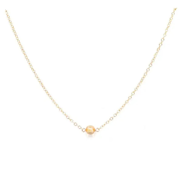 maemae Crystal Healing Citrine Success Stone Necklace