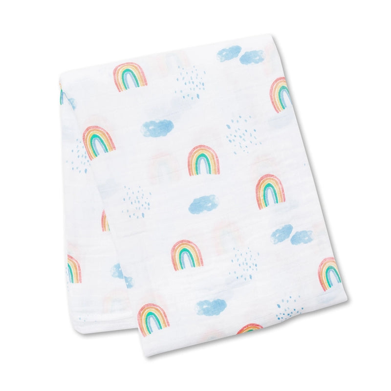 lulujo Classic Muslin Single Swaddle