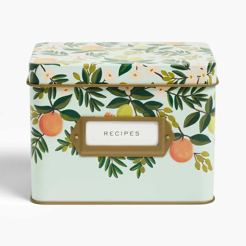 Rifle Paper Co. Recipe Tin