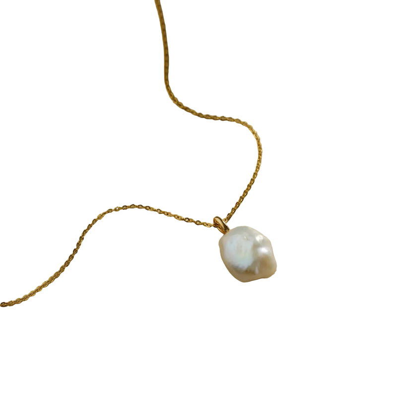 Made By Mary Baroque Pearl Necklace
