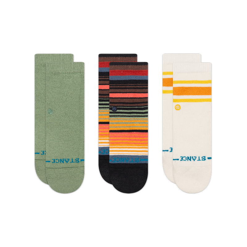 Stance Baby & Toddler Crew Socks 3 Pack