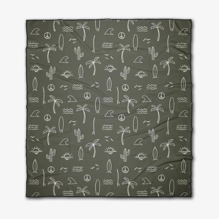 Geometry Beach Blanket