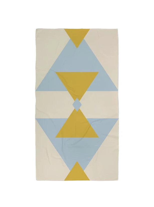 Geometry Duckies Luxe Bath Towel - Thumbnail 2
