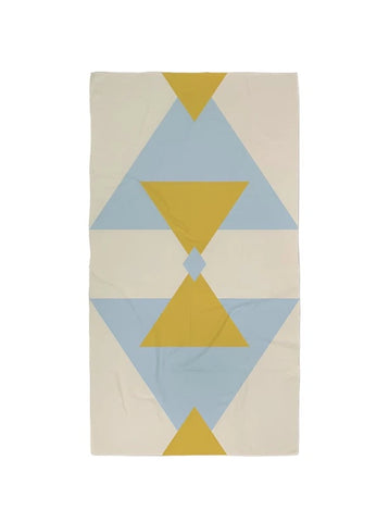 Geometry Duckies Luxe Bath Towel - Thumbnail 3