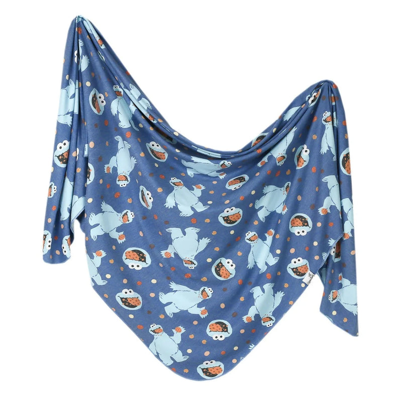 Copper Pearl Knit Swaddle Blanket