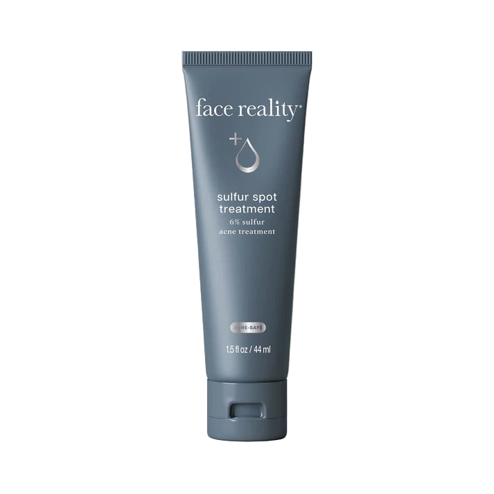 Face Reality Sulfur Spot Treatment – 6% sulfur acne treatment for inflamed breakouts, redness, and clogged pores.