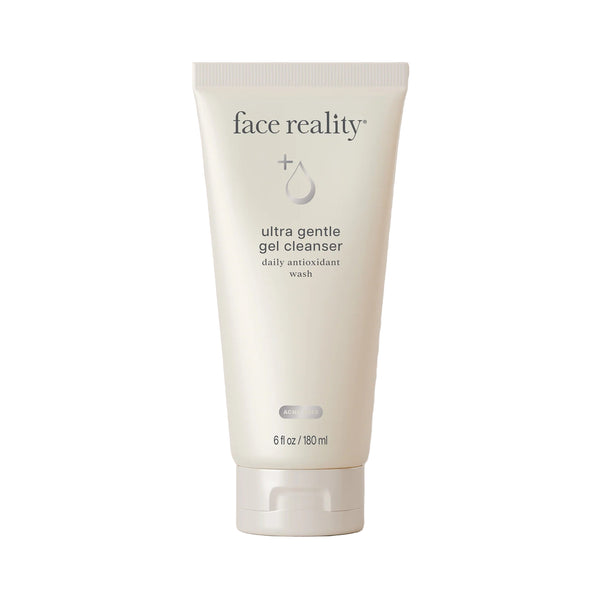 Face Reality Ultra Gentle Gel Cleanser – sulfate-free antioxidant gel cleanser for acne‑prone and sensitive skin.