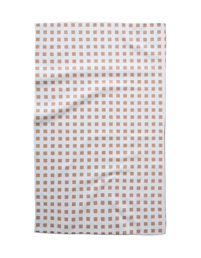 Geometry House Spring Square Hand Towel with soft absorbent fabric and modern design. These are eco-friendly, sustainable and stylish.
