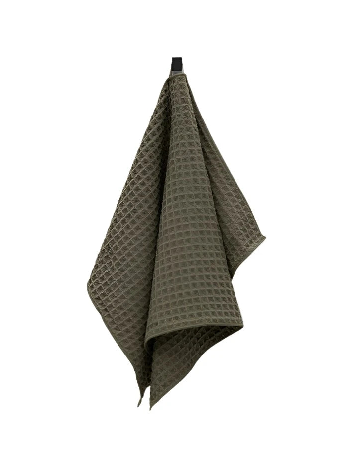 Geometry Waffle Hand Towel