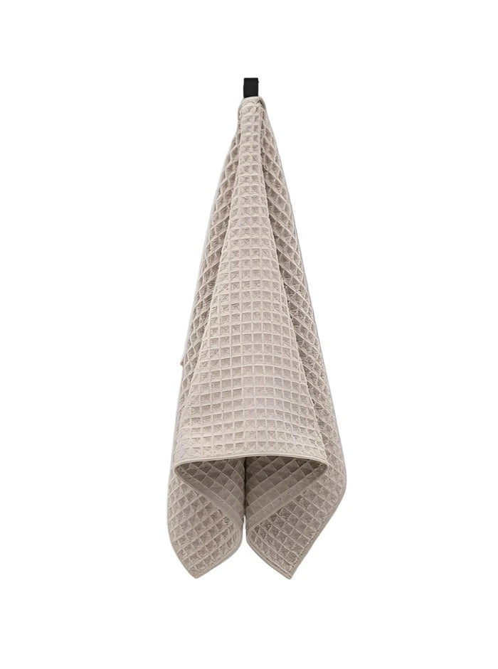 Geometry Waffle Hand Towel