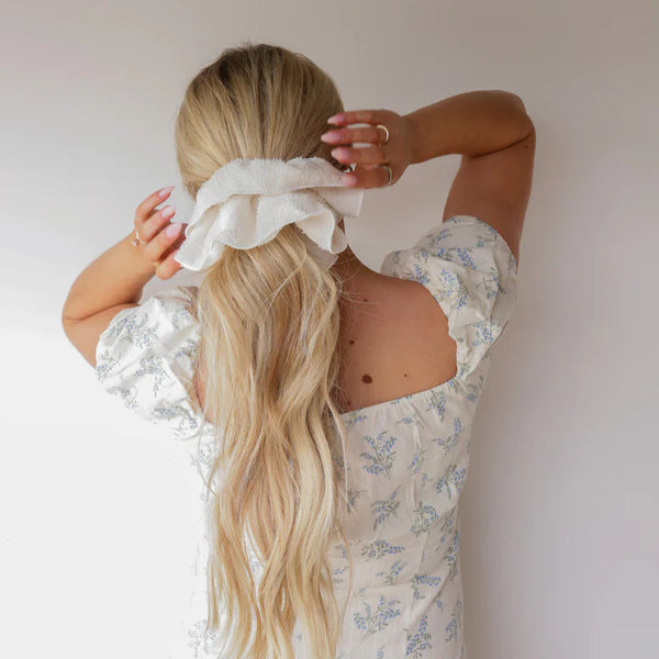 KAXI POPPY JUMBO SCRUNCHIE