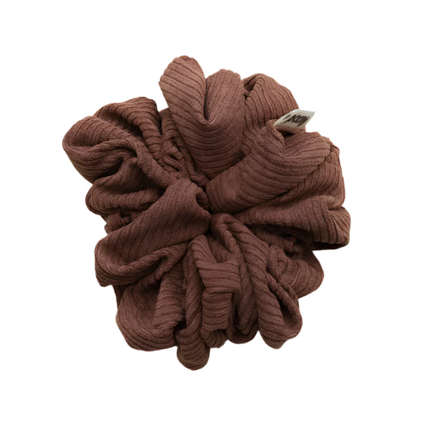 From Kaxi the Grandpa Corduroy Oversized Scrunchie is a soft ribbed fabric hair accessory for thick hair, cozy layered looks, and vintage-inspired updos.