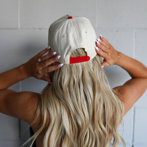 KAXI Bad Hair Day Trucker Hat- Red