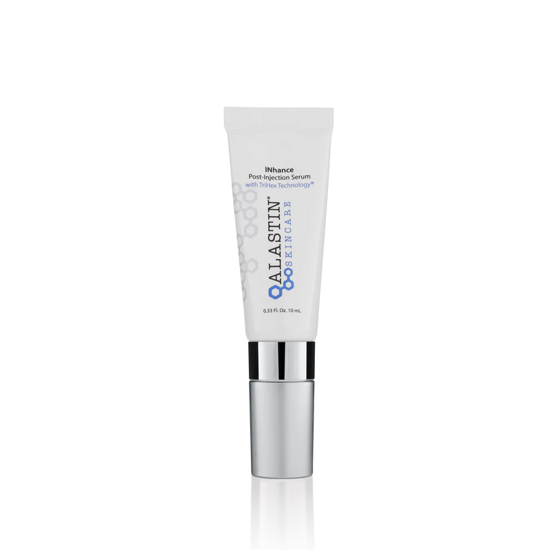 ALASTIN INhance Post-Injection Serum with TriHex Technology® this is an Advanced Skincare Formula to Accelerate Healing, Reduce Bruising & Swelling, and Enhance Injection Results – Ideal for Fillers & Aesthetic Treatments.