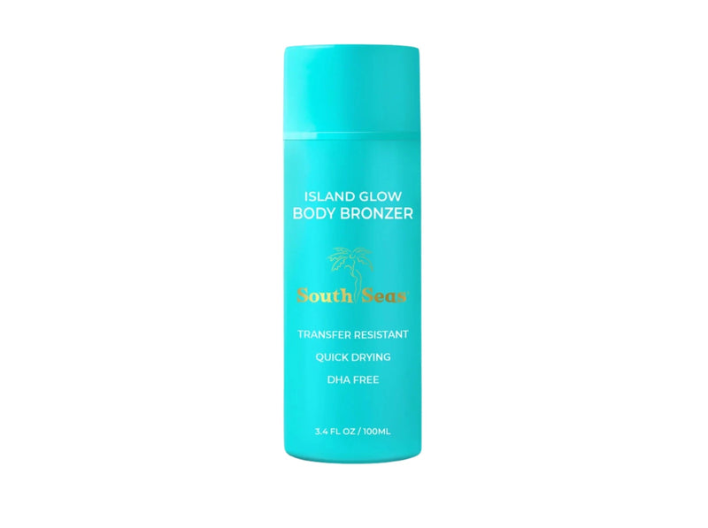 South Seas Island Glow Body Bronzer – Instant Wash-Off Tan for a Sun-Kissed, Glowing, Radiant Finish.