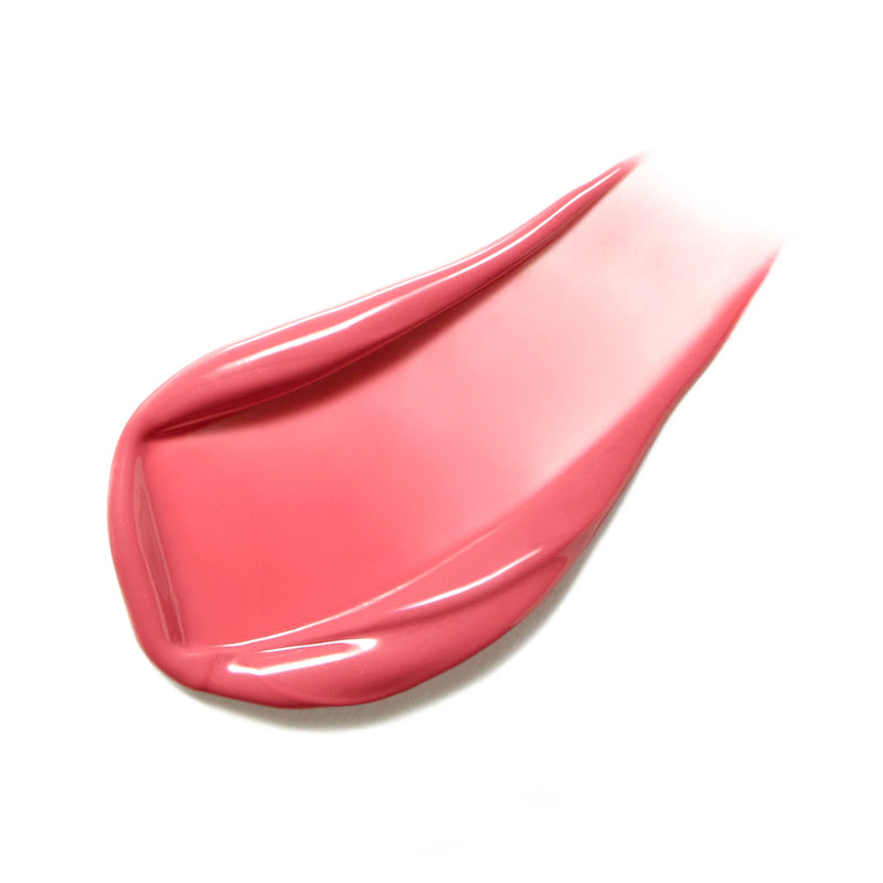 jane iredale ColorLuxe Liquid Blush in Heartbreaker warm rosy pink for a romantic healthy glow.