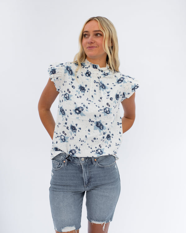 The Serena Flower Top