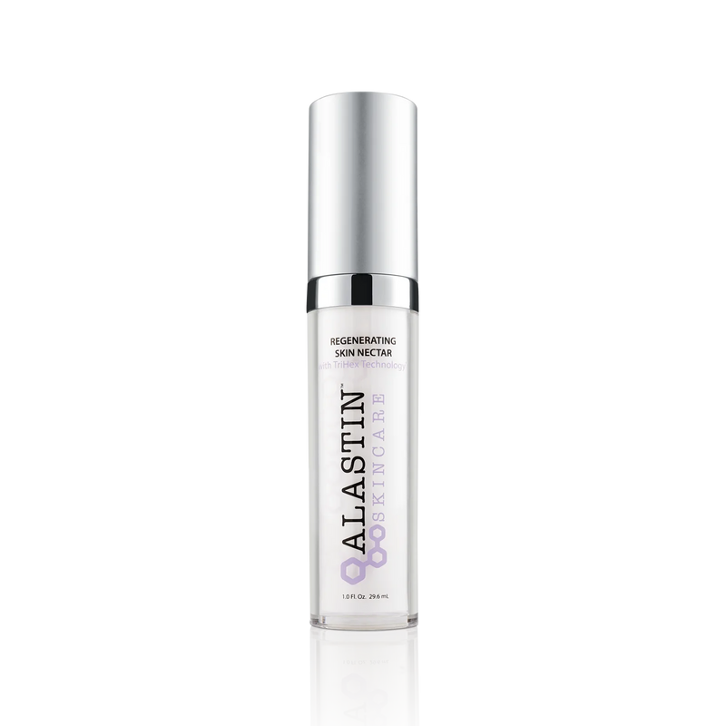 ALASTIN SkinCare the Regenerating Skin Nectar with TriHex Technology® is an advanced skin rejuvenation serum designed to enhance the skin's natural repair process, reduce fine lines, and improve texture. TriHex Technology® helps stimulate collagen production, leaving skin smoother, firmer, and more youthful. Ideal for post-procedure use to support healing and regeneration. This product is designed to be used pre and post procedure to give radiant, and beautiful healing results.