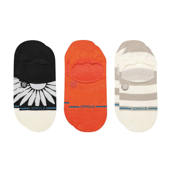 Stance Prowess No Show 3 Pack-Coral