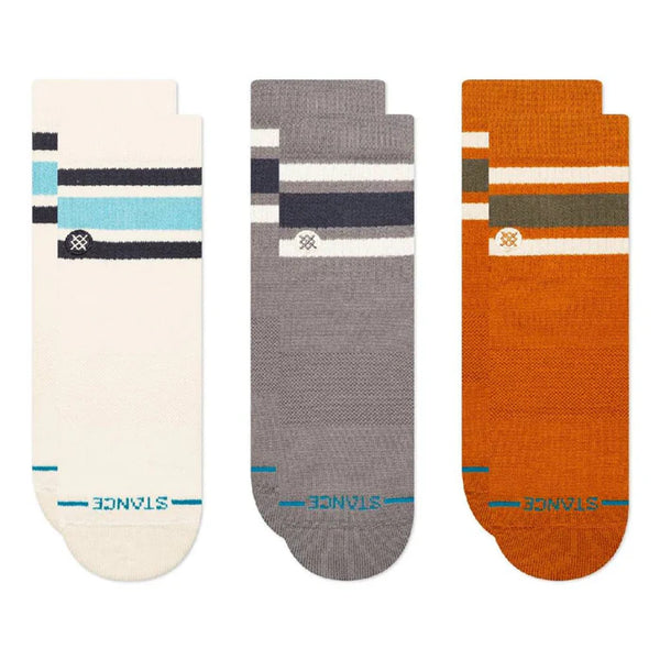 Stance Cotton Quarter Medium Cushion Socks 3 Pack
